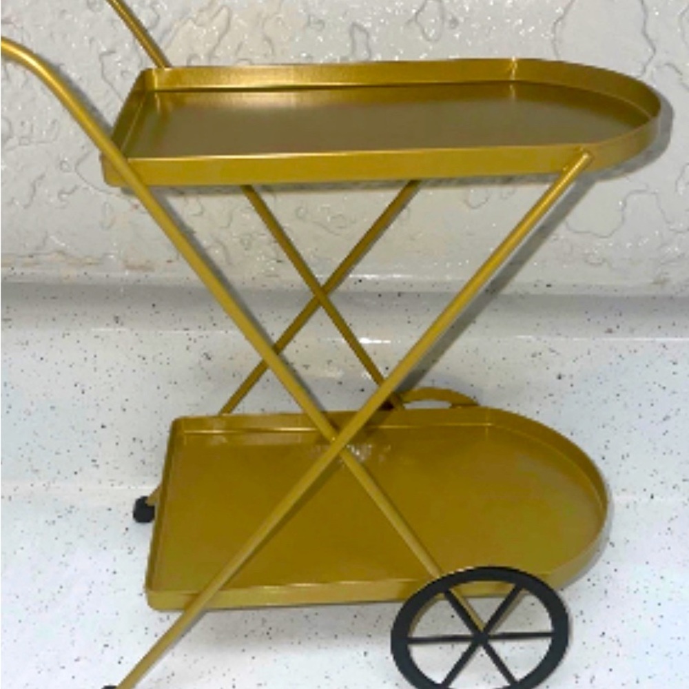 Target bullseye gold cart toy